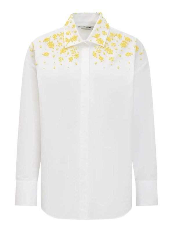 M. S.G. M. Chemise - Blanc
