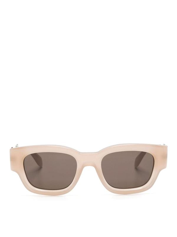 Palm Angels Lunettes De Soleil - Beig