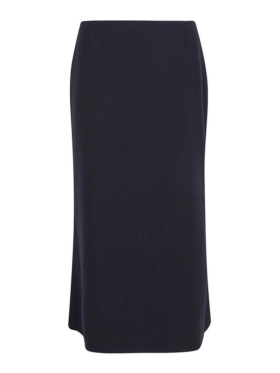 Victoria Beckham Jupe Midi - Bleu Foncé