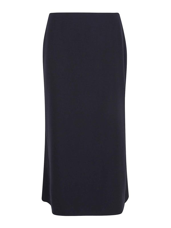 Victoria Beckham Jupe Midi - Bleu Foncé