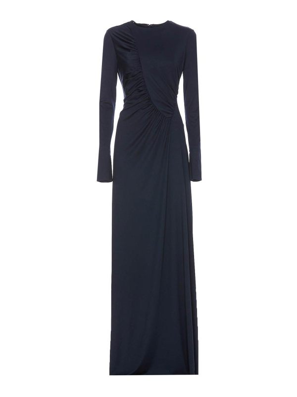 Victoria Beckham Maxi Robe - Bleu