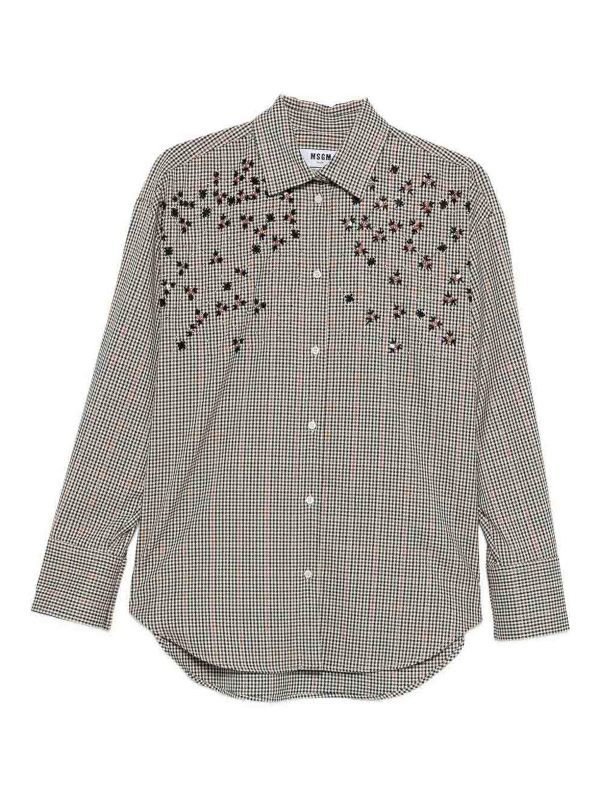 M. S.G. M. Chemise - Blanc