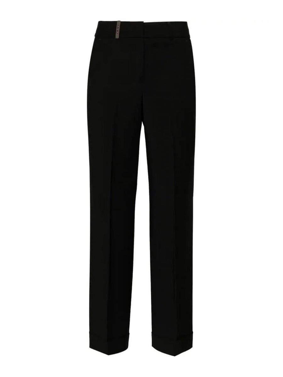 Peserico Pantalons Décontractés - Noir