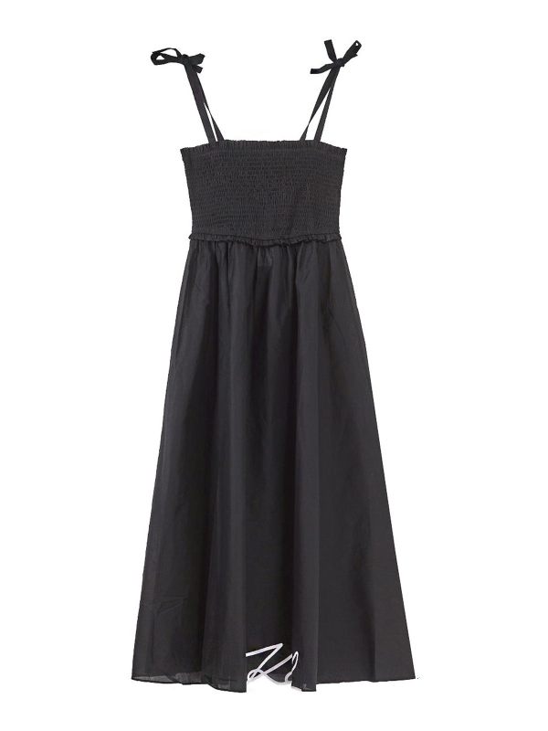 Karl Lagerfeld Maxi Robe - Noir