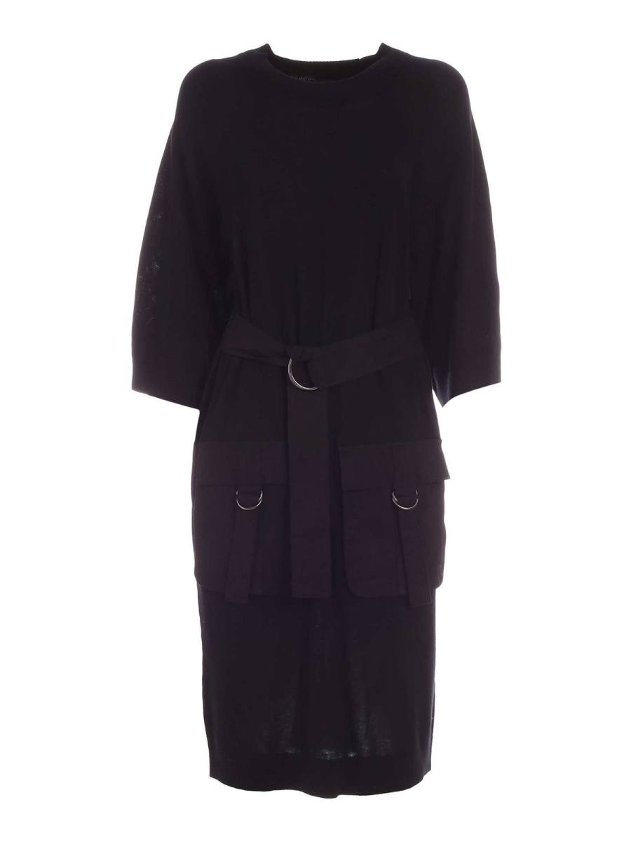 Dkny Maxi Robe - Noir