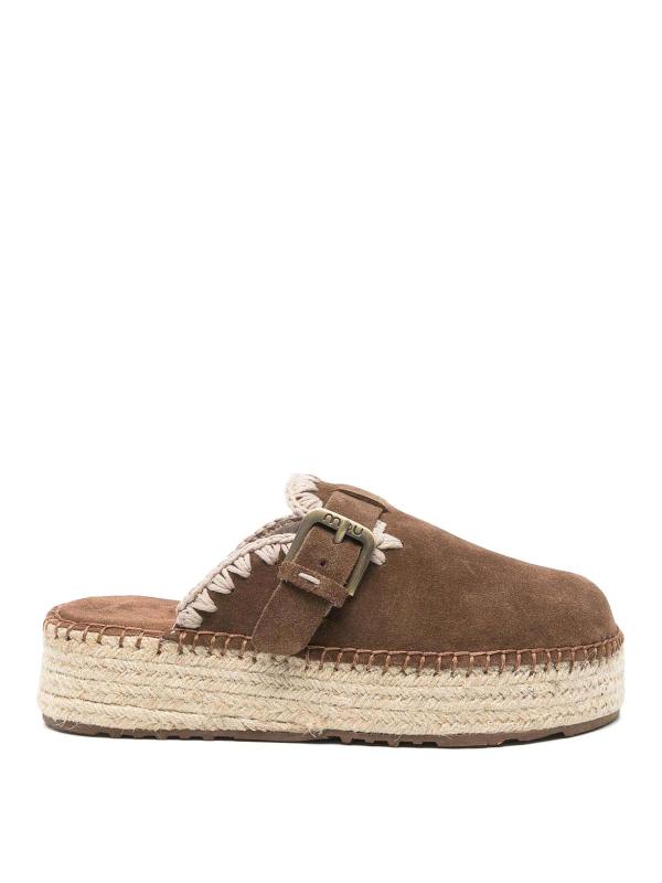 Mou Mocassins - Marron