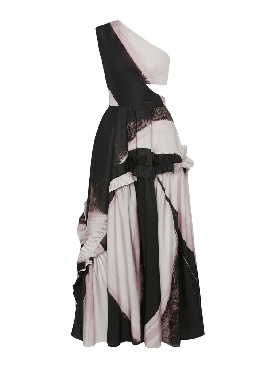 Alexander Mcqueen Robe De Soirée - Noir