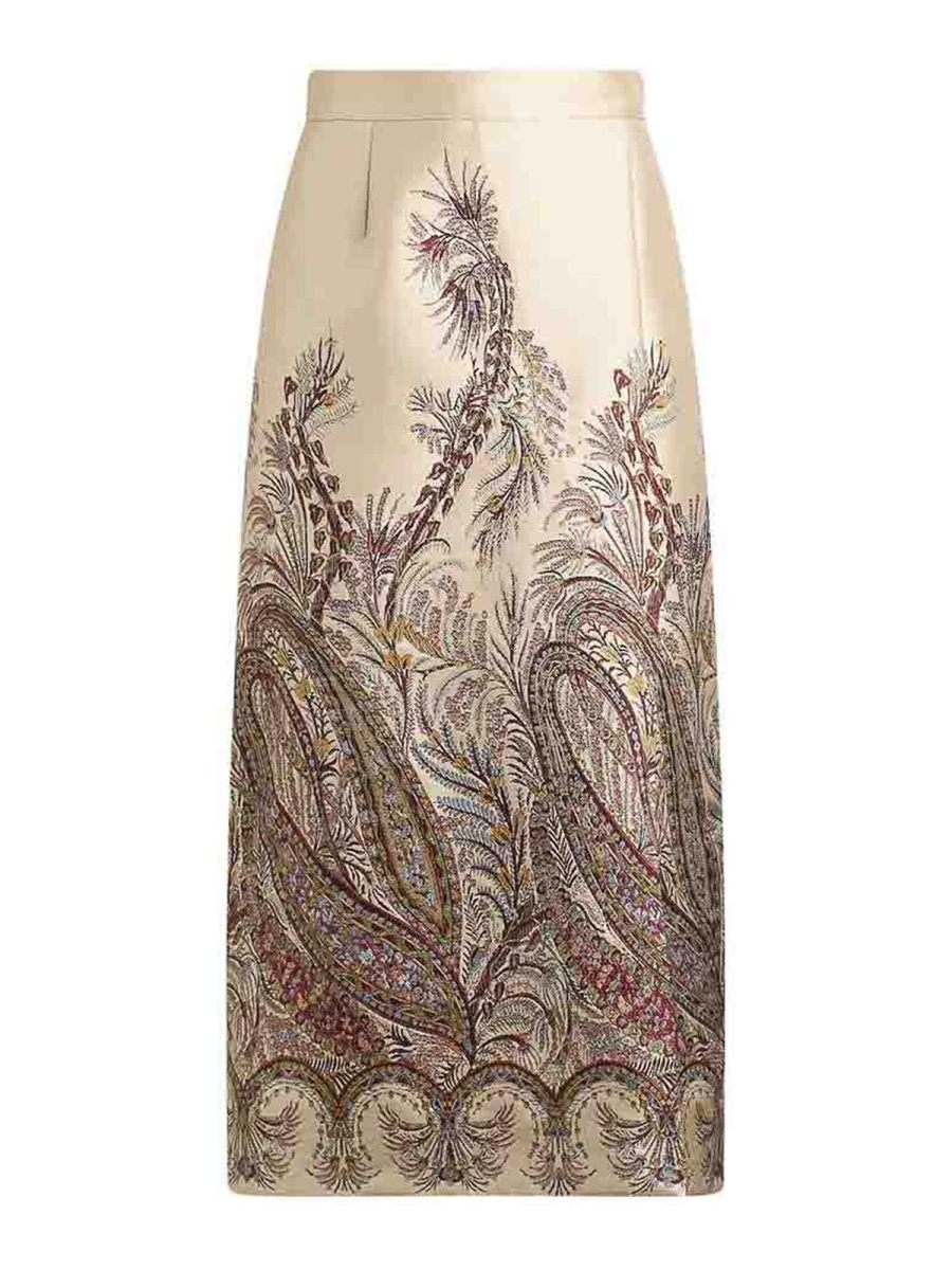 Etro Jupe Longue - Beige