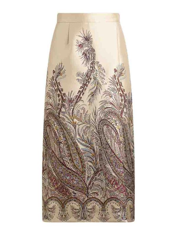 Etro Jupe Longue - Beige