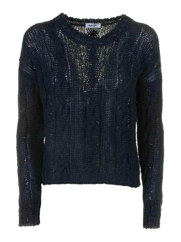 Base Pull Col Rond - Bleu