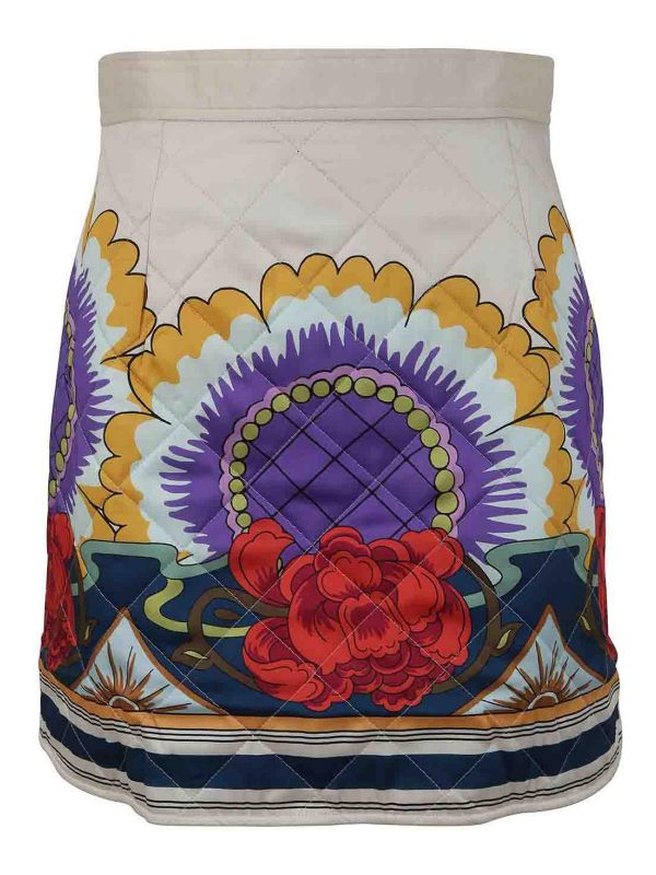 La DoubleJ Jupe Midi - Multicolore