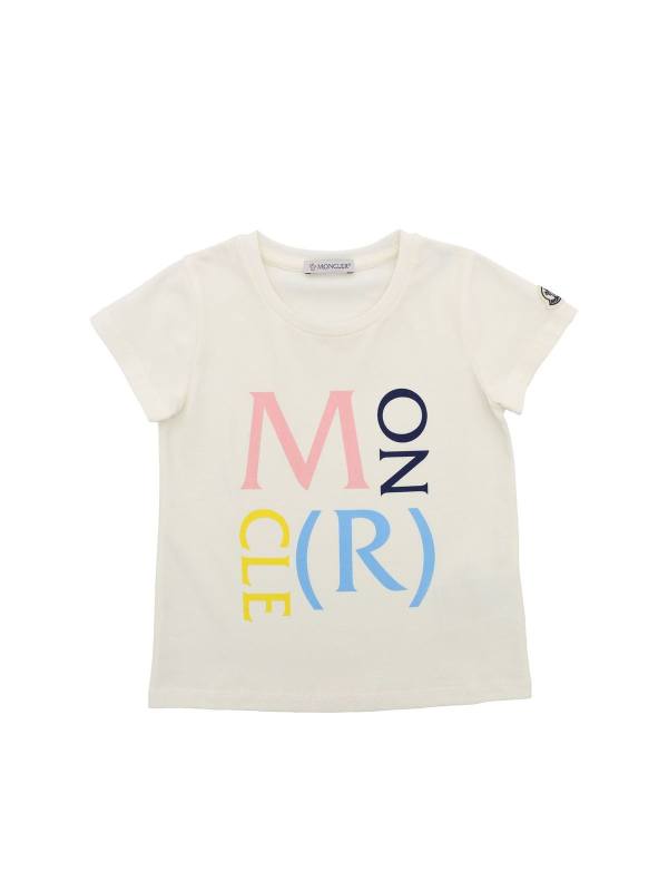 Moncler Jr T-Shirt - Crème