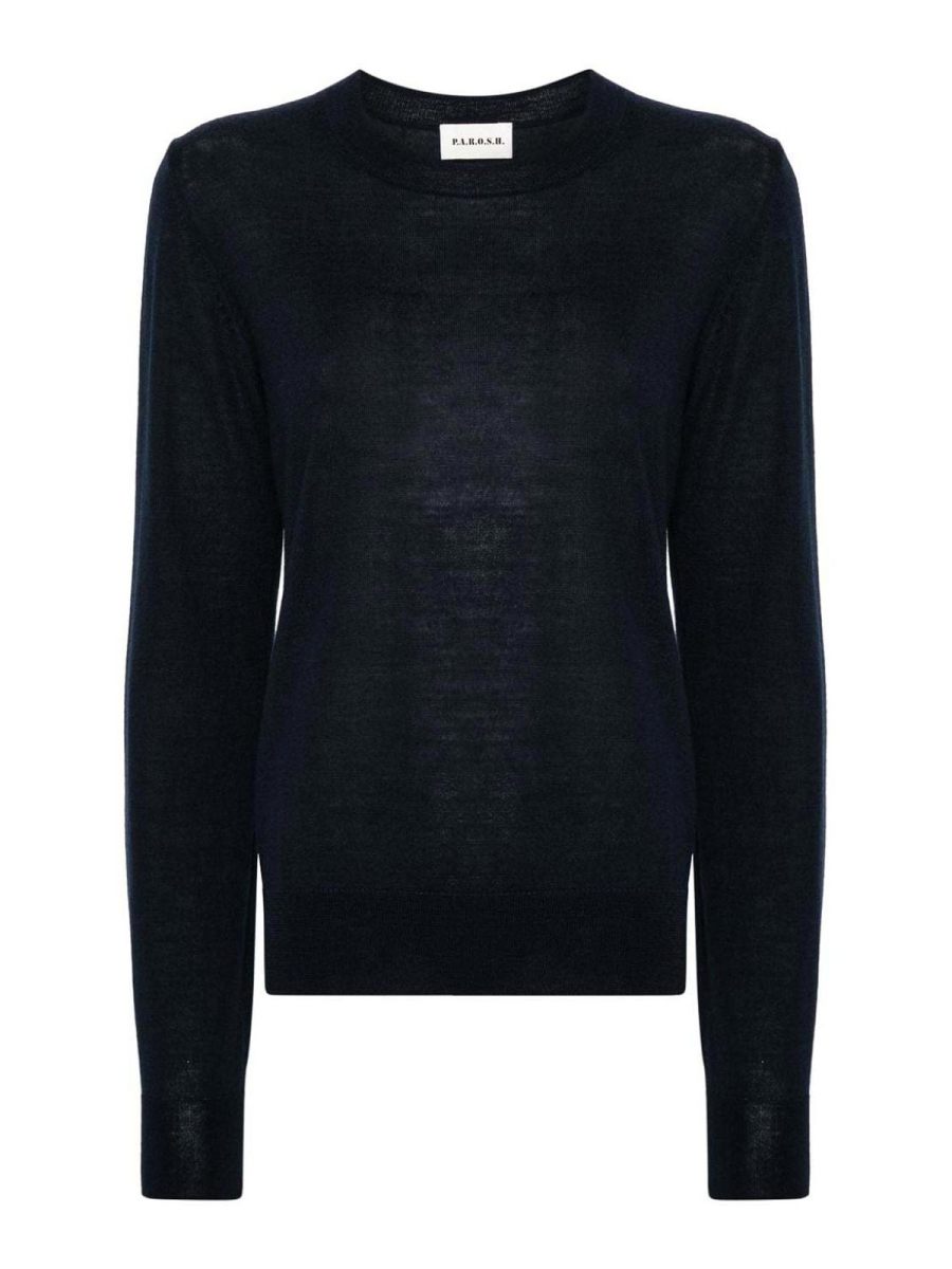 P. A.R. O.S. H. Pull Col Rond - Bleu