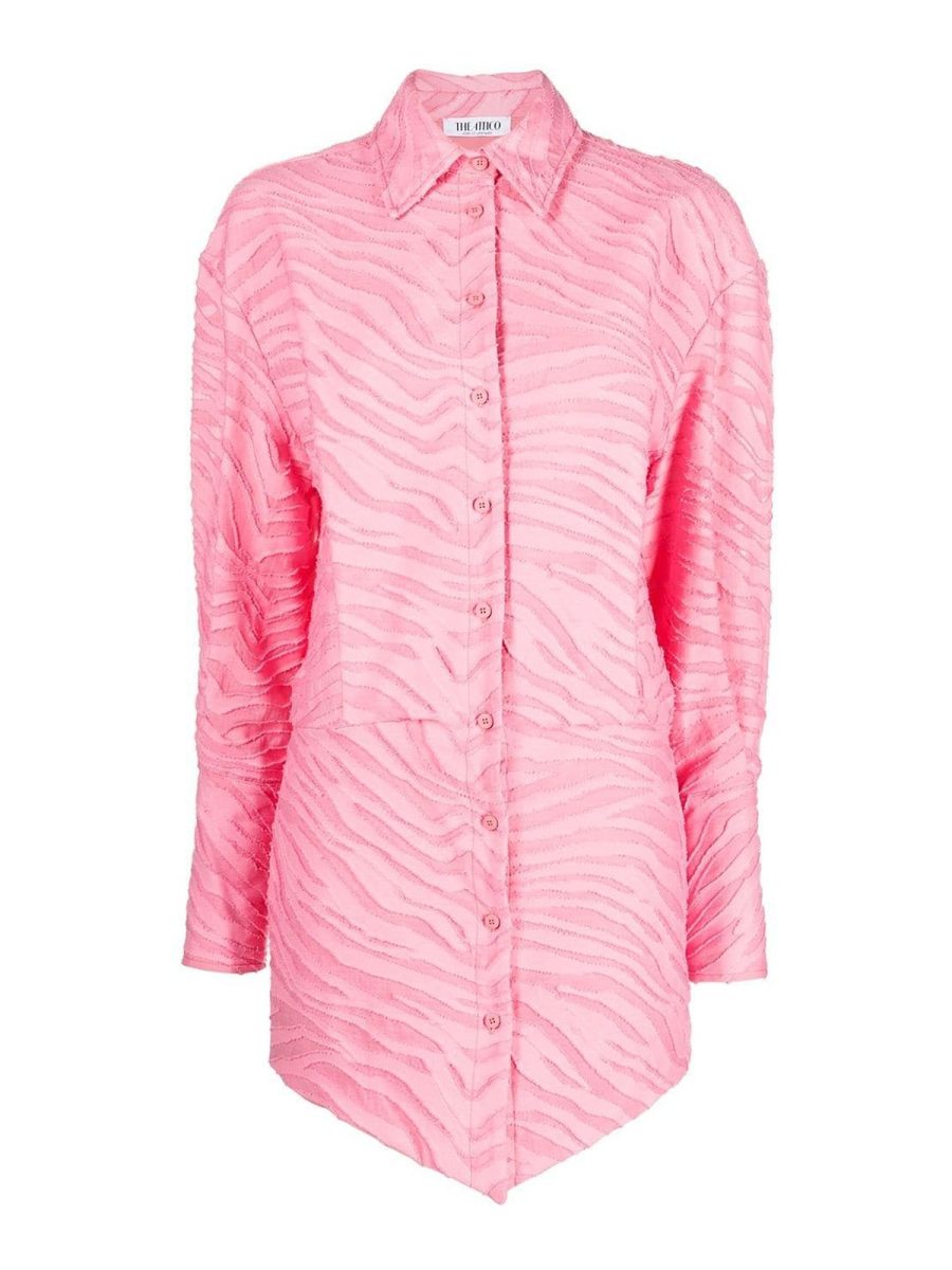The Attico Robe Courte - Rose