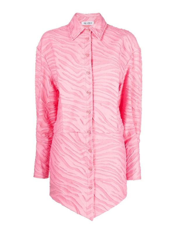 The Attico Robe Courte - Rose