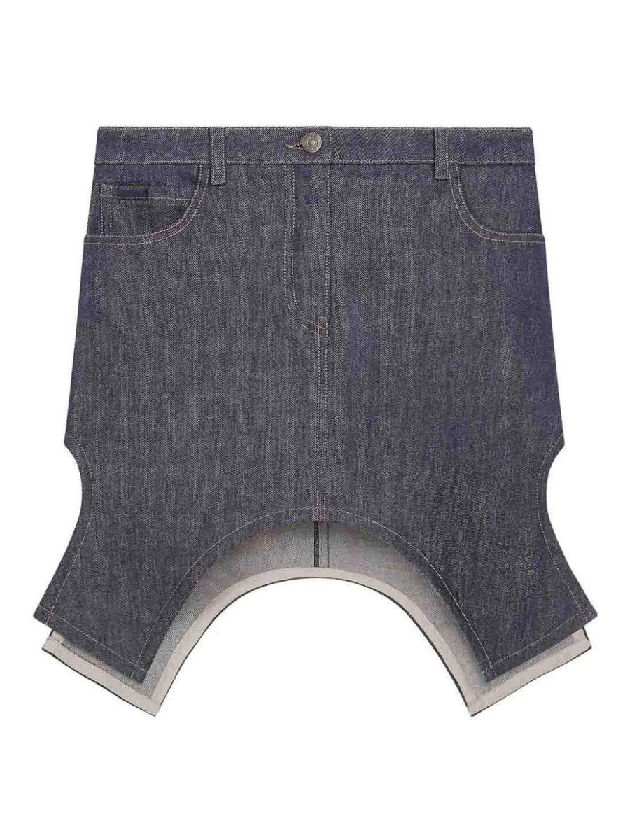 Courreges Jupe Midi - Gris