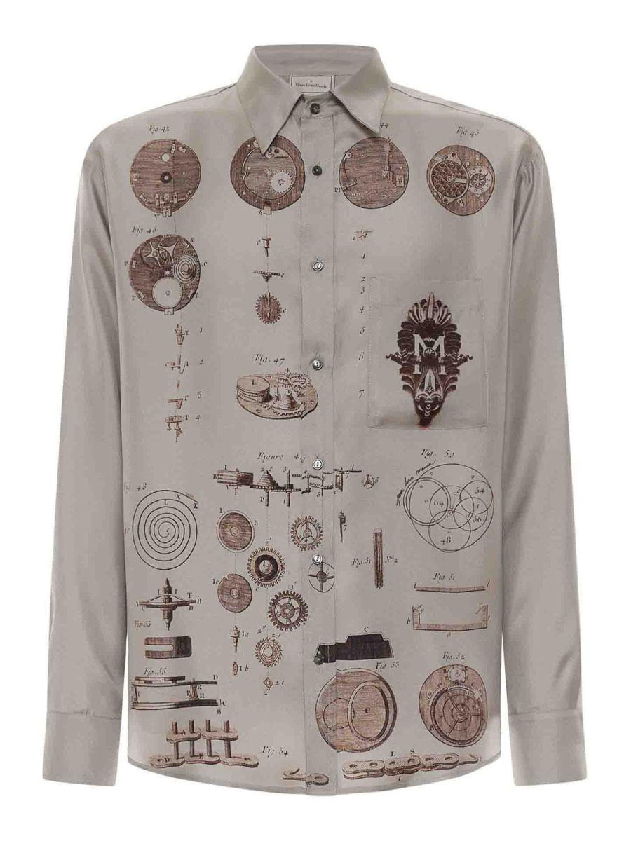 Pierre-Louis Mascia Chemise - Gris