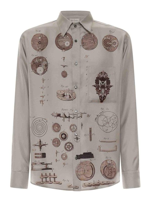 Pierre-Louis Mascia Chemise - Gris