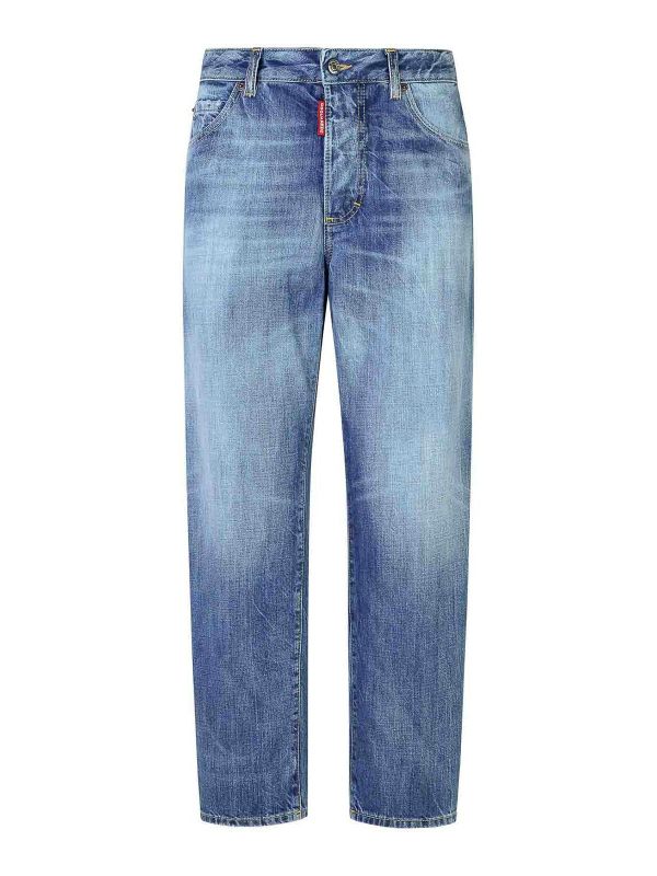 Dsquared2 Jean Bootcut - Bleu