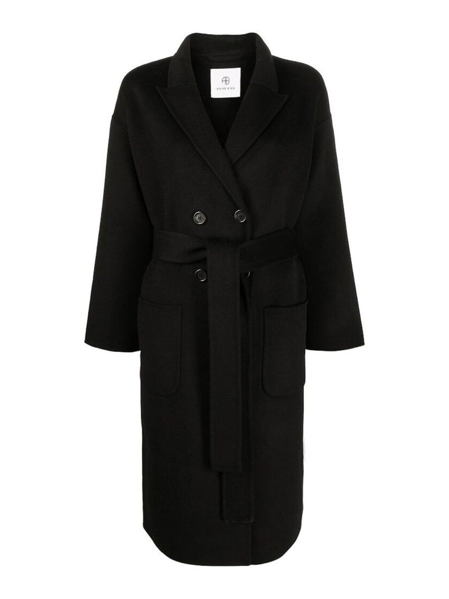 Anine Bing Manteau Court - Noir