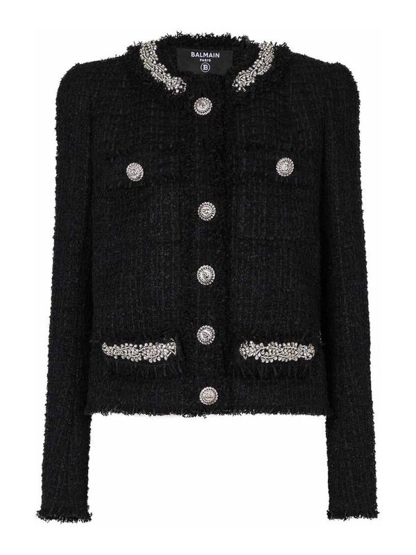 Balmain Veste Casual - Noir