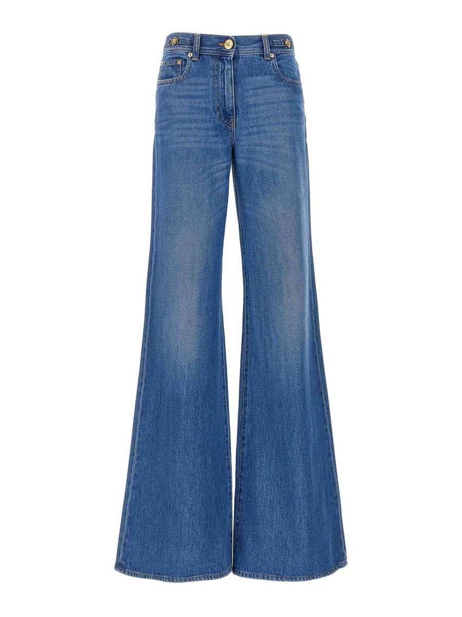 Versace Jean Évasé - Bleu