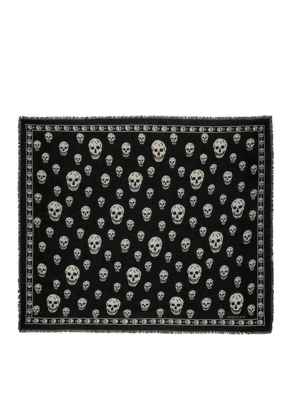 Alexander Mcqueen Écharpe - Noir