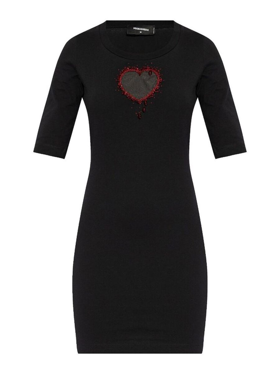 Dsquared2 Robe Courte - Noir