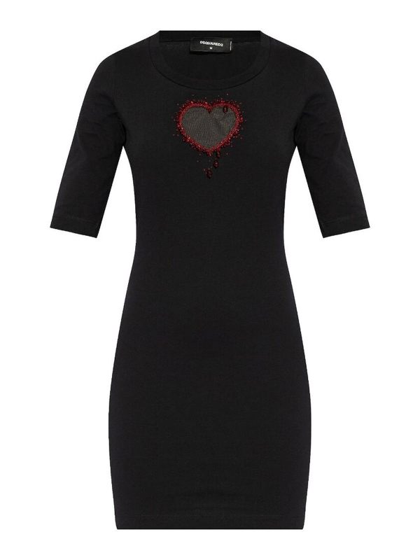 Dsquared2 Robe Courte - Noir