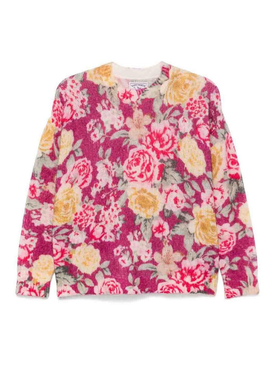 Mc2 Saint Barth Pull Col Rond - Multicolore