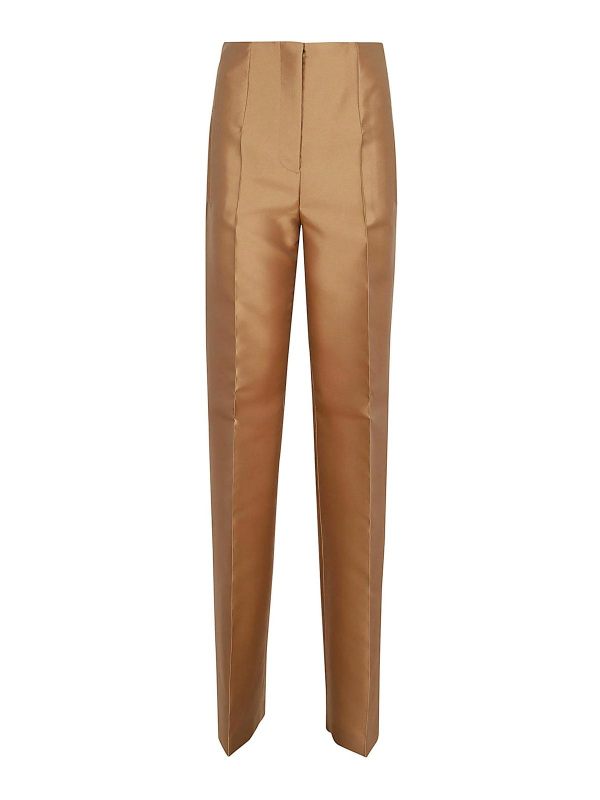Alberta Ferretti Pantalons Décontractés - Beige