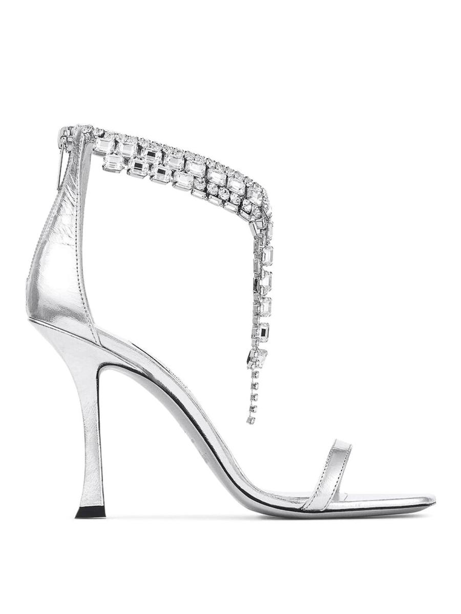 Jimmy Choo Sandales - Argent