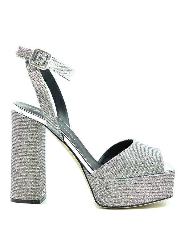 Giuseppe Zanotti Sandales - Argent