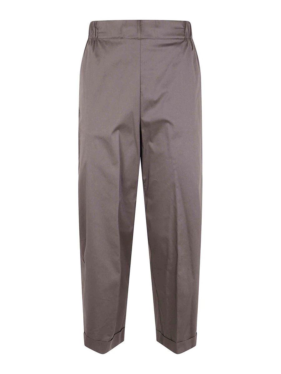 Liviana Conti Pantalons Décontractés - Marron