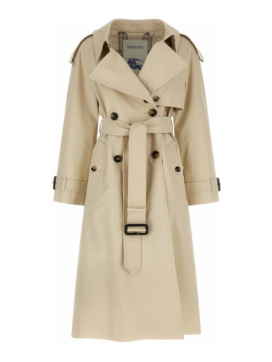 Burberry Manteau Court - Beige