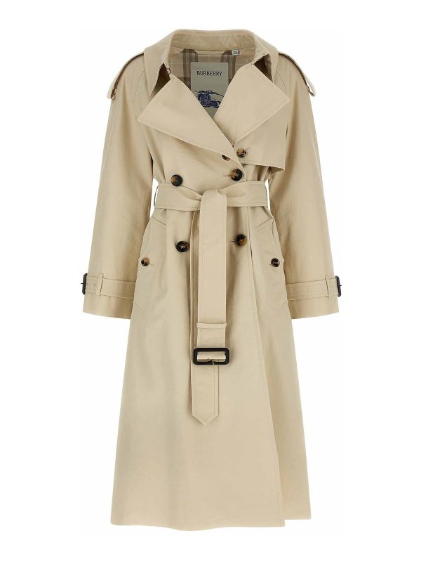 Burberry Manteau Court - Beige