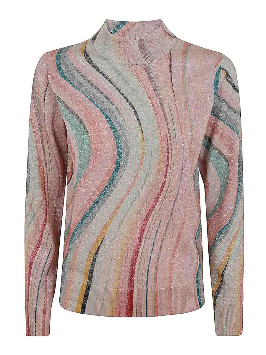 Ps by Paul Smith Pull Col Rond - Multicolore