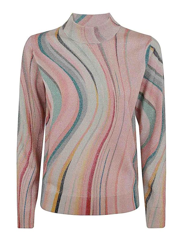 Ps by Paul Smith Pull Col Rond - Multicolore