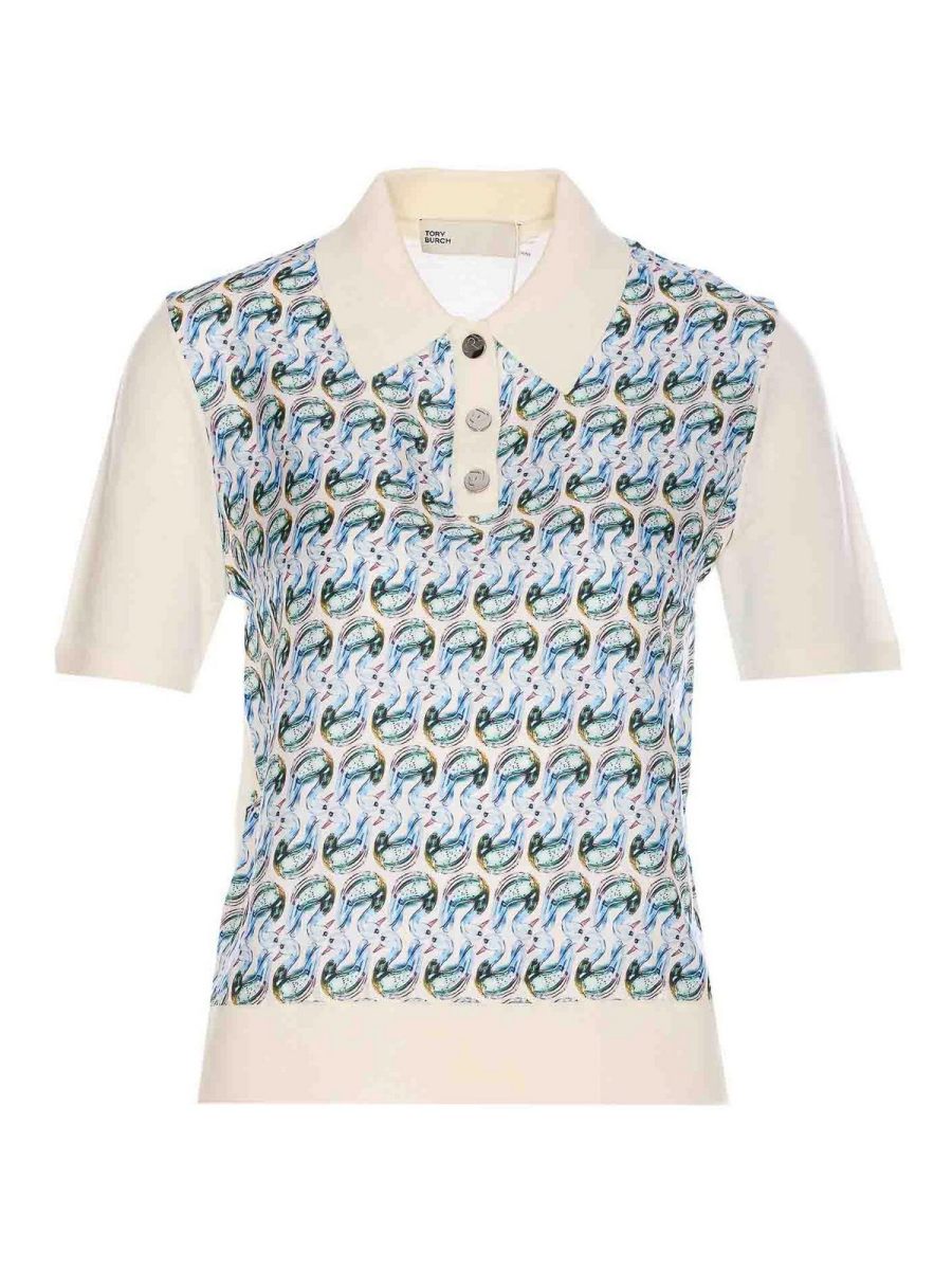 Tory Burch Polo - Blanc