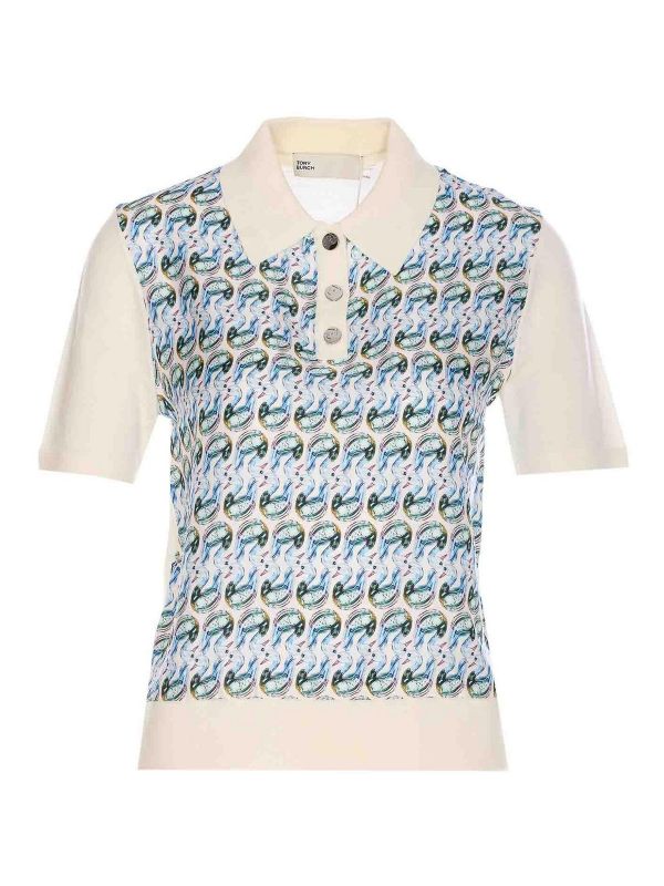 Tory Burch Polo - Blanc