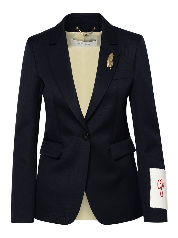 Golden Goose Blazer - Bleu Foncé
