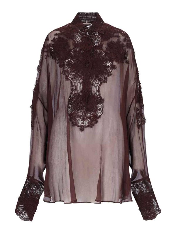 Ermanno Scervino Blouse - Rouge