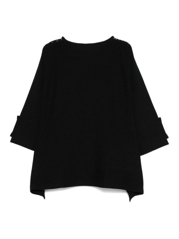 Pleats Please Issey Miyake Robe Au Genou - Noir