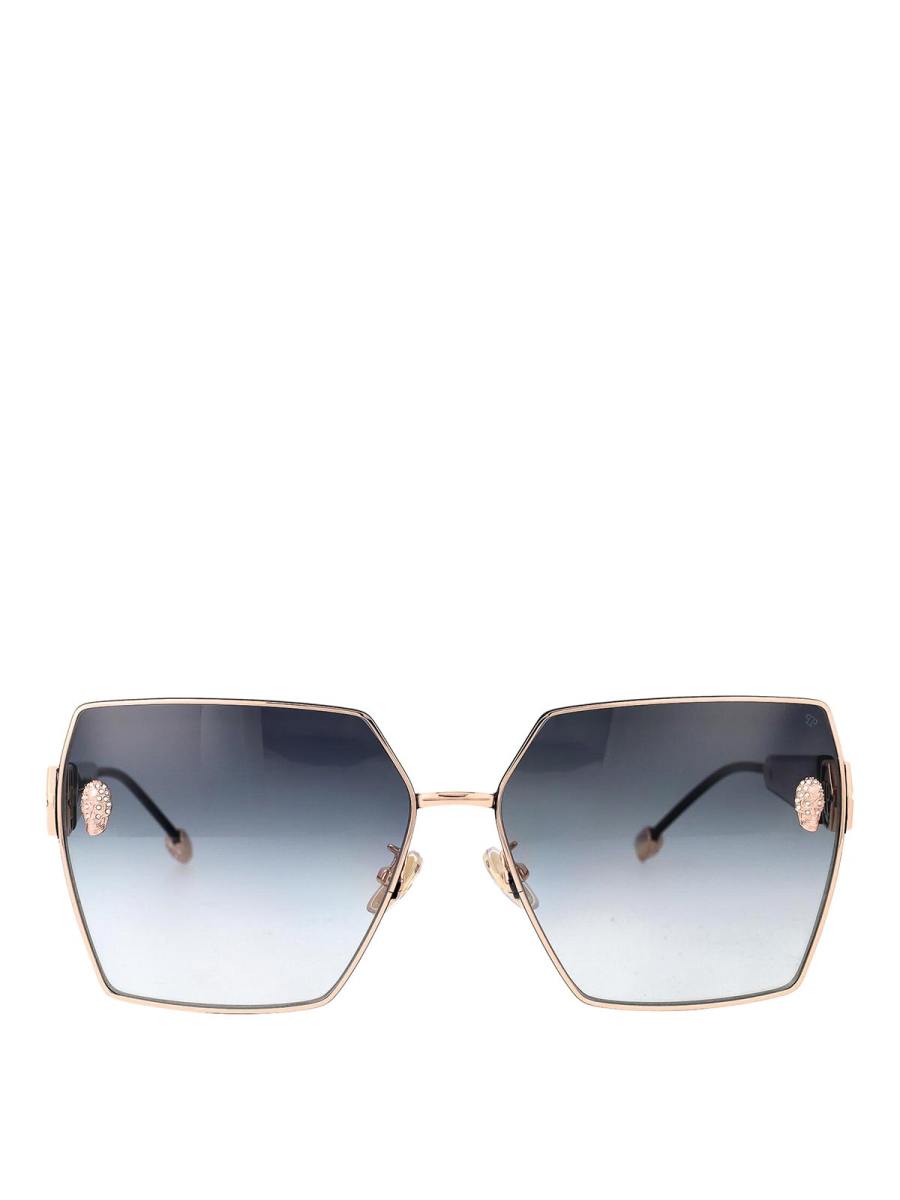 Philipp Plein Lunettes De Soleil - Or