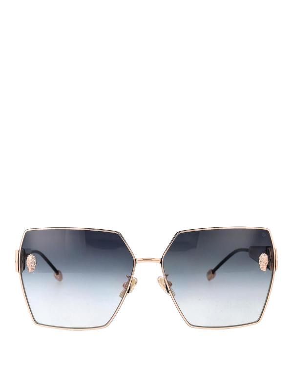 Philipp Plein Lunettes De Soleil - Or