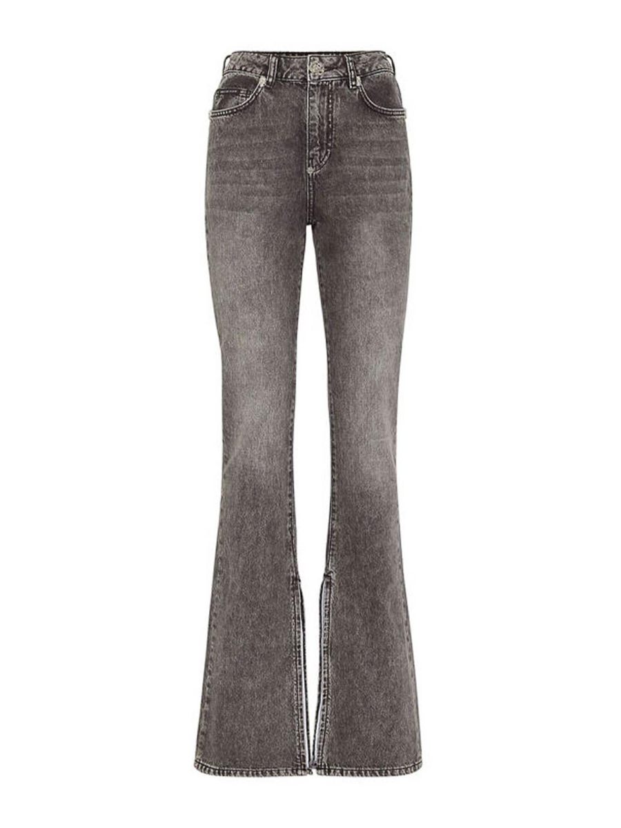 Philipp Plein Jean Bootcut - Gris