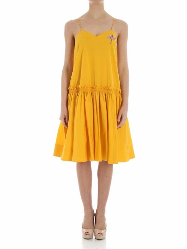 Vivetta Robe Courte - Jaune