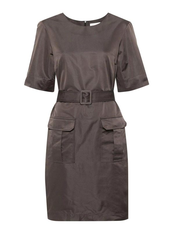 P. A.R. O.S. H. Robe Courte - Gris