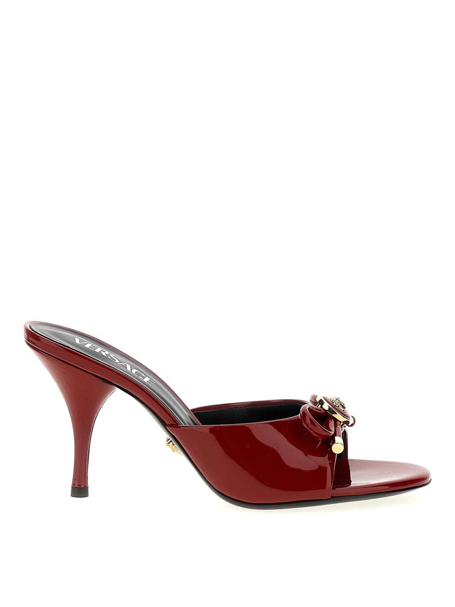 Versace Sandales - Rouge