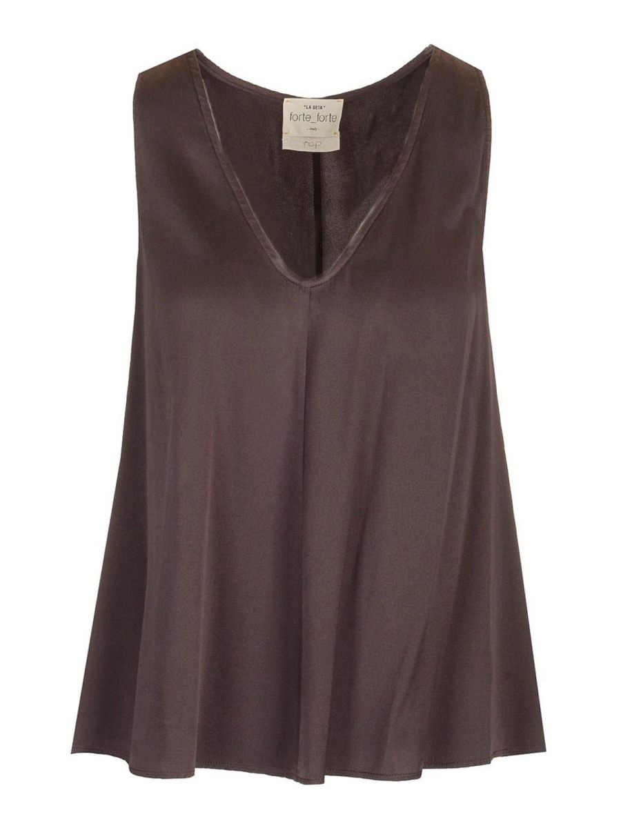 Forte Forte Top - Marron